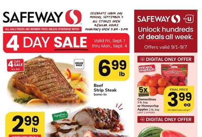 Safeway (DC) Weekly Ad Flyer Specials September 1 to September 7, 2023