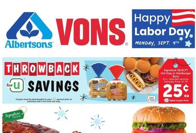 Vons (CA) Weekly Ad Flyer Specials August 30 to September 5, 2023