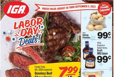 IGA (TN) Weekly Ad Flyer Specials August 30 to September 5, 2023