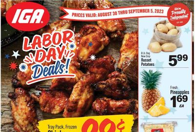 IGA (AL) Weekly Ad Flyer Specials August 30 to September 5, 2023