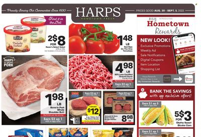 Harps Hometown Fresh (AR, KS, MO, OK) Weekly Ad Flyer Specials August 30 to September 5, 2023