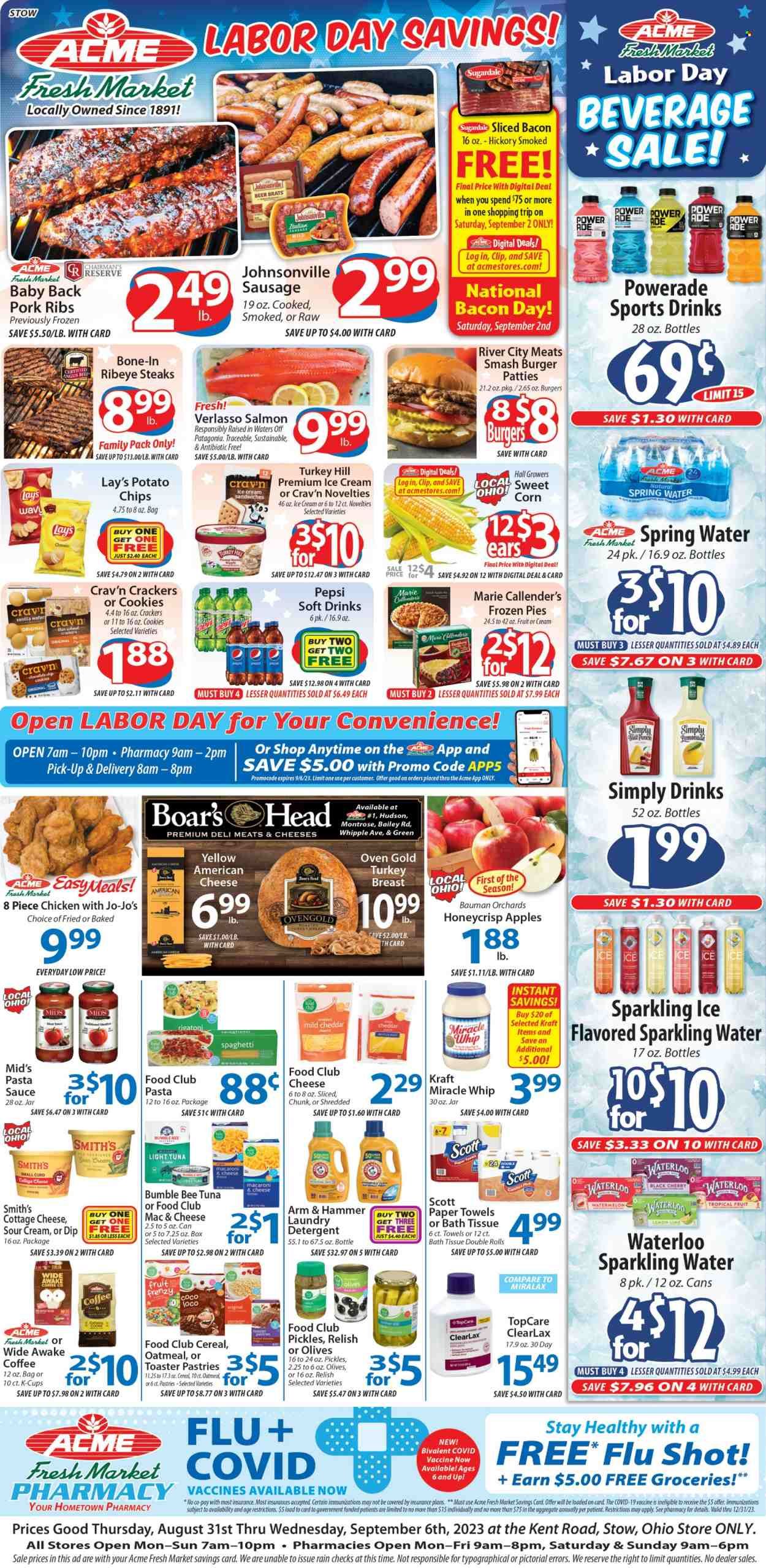 ACME Fresh Market (OH) Weekly Ad Flyer Specials August 31 to September 6, 2023