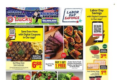 Lucky California Weekly Ad Flyer Specials August 30 to September 5, 2023