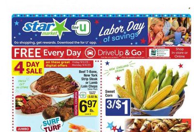 Star Market Weekly Ad Flyer Specials September 1 to September 7, 2023