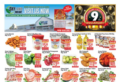 Skyland Food Mart Flyer November 1 to 7