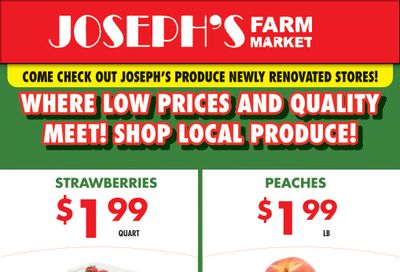 Joseph's Farm Market Flyer September 2 to 8