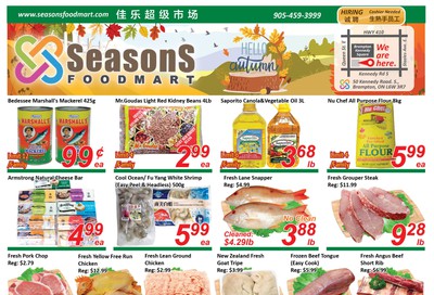 Seasons Food Mart (Brampton) Flyer November 1 to 7