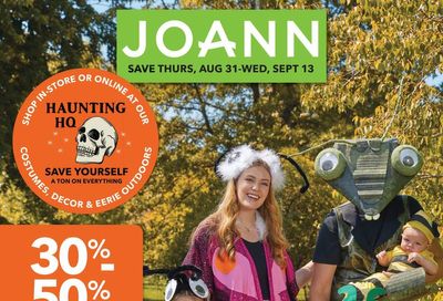 JOANN Weekly Ad Flyer Specials August 31 to September 13, 2023