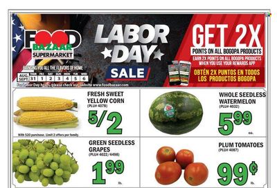 Food Bazaar (CT, NJ, NY) Weekly Ad Flyer Specials August 31 to September 6, 2023