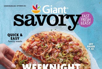 Giant Food (DE, MD, VA) Weekly Ad Flyer Specials September 1 to September 30, 2023