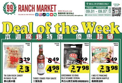 99 Ranch Market (10, 19, 40, CA, MD, NJ, OR, TX, WA) Weekly Ad Flyer Specials September 1 to September 7, 2023