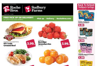 Roche Bros. (MA) Weekly Ad Flyer Specials September 1 to September 7, 2023