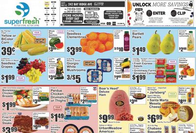Super Fresh (NY) Weekly Ad Flyer Specials September 1 to September 7, 2023