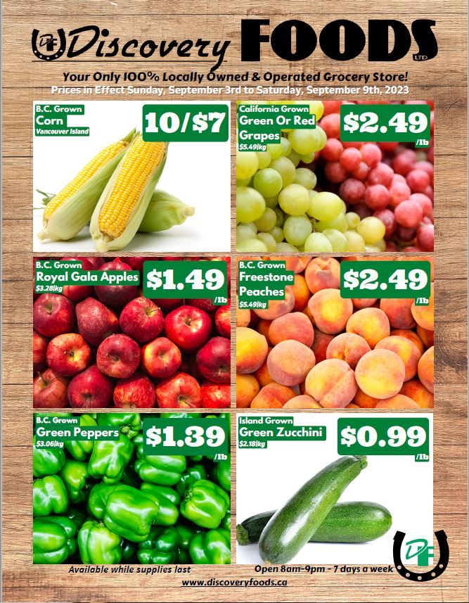 Discovery Foods Flyer September 3 to 9