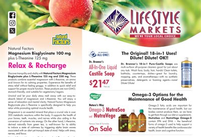 Lifestyle Markets Monday Magazine Flyer August 31 to September 24
