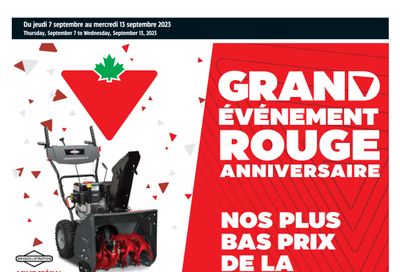 Canadian Tire (QC) Flyer September 7 to 13