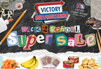 Victory Meat Market Flyer September 5 to 9