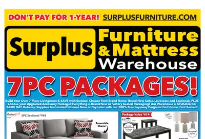 Surplus Furniture & Mattress Warehouse (Sault Ste Marie) Flyer September 4 to 17