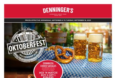 Denninger's Monthly Flyer September 6 to 19