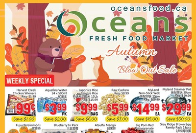 Oceans Fresh Food Market (Mississauga) Flyer November 1 to 7