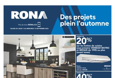 Rona (QC) Flyer September 7 to 13