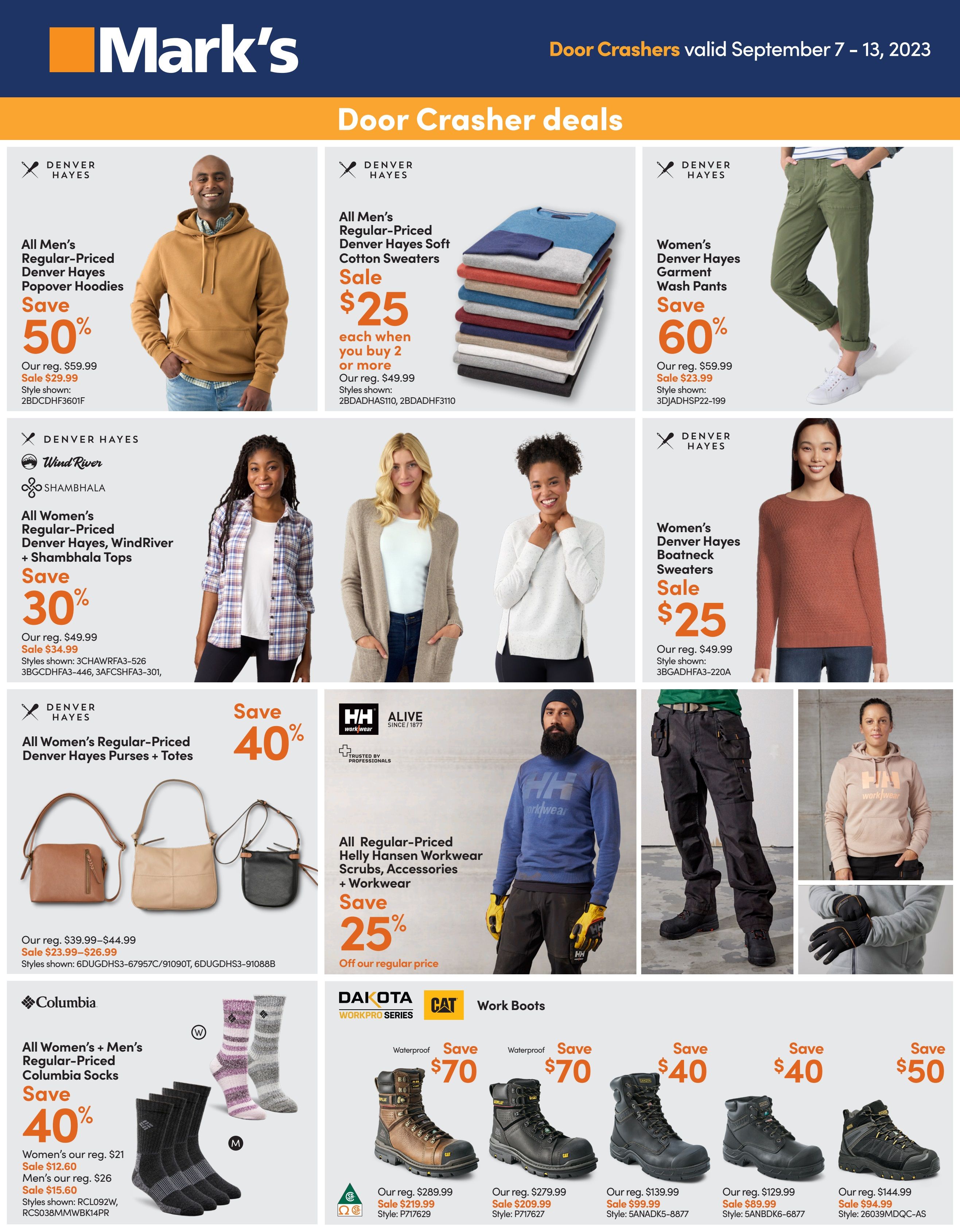 Mark's Flyer September 7 to 13