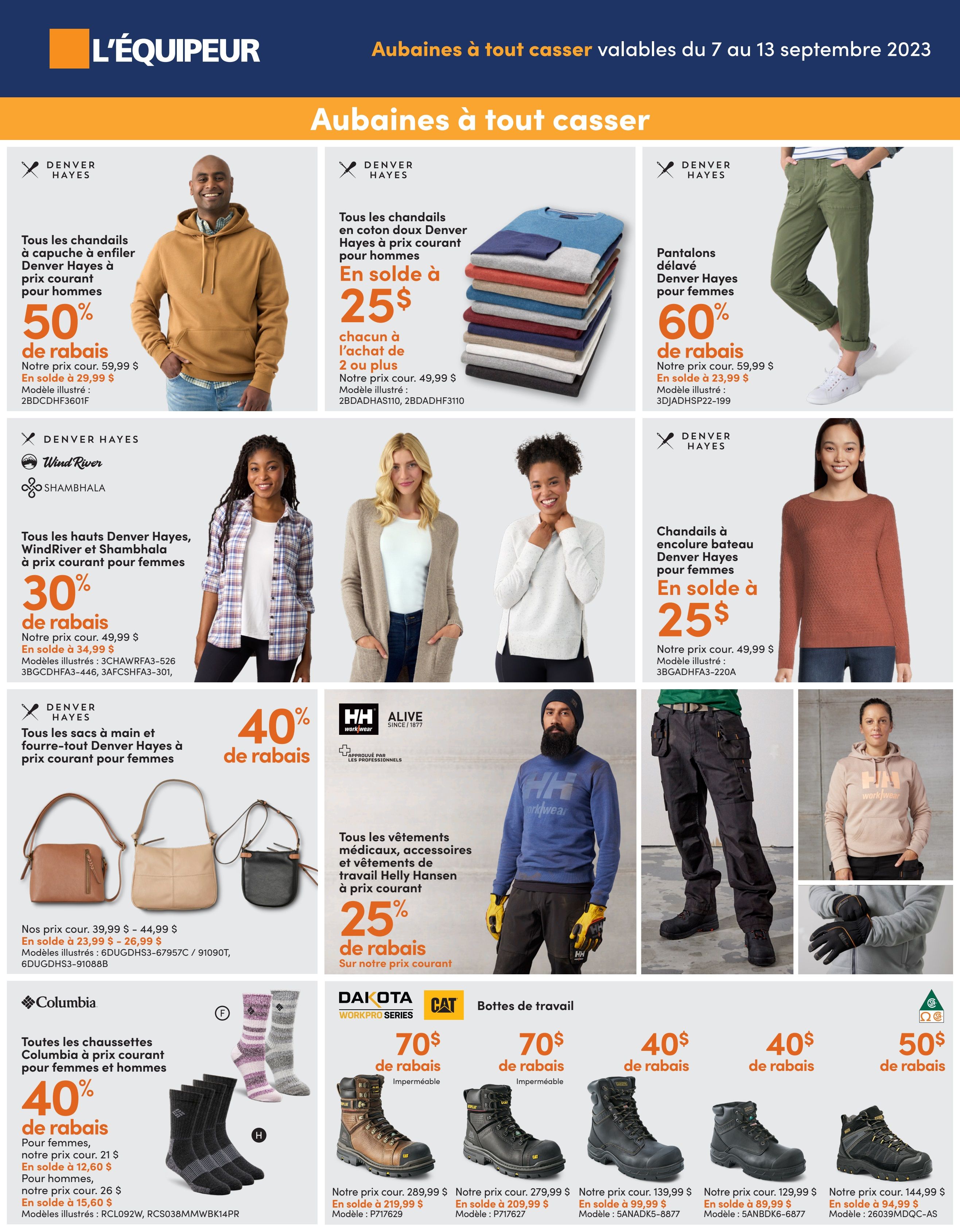 L'Équipeur Flyer September 7 to 13