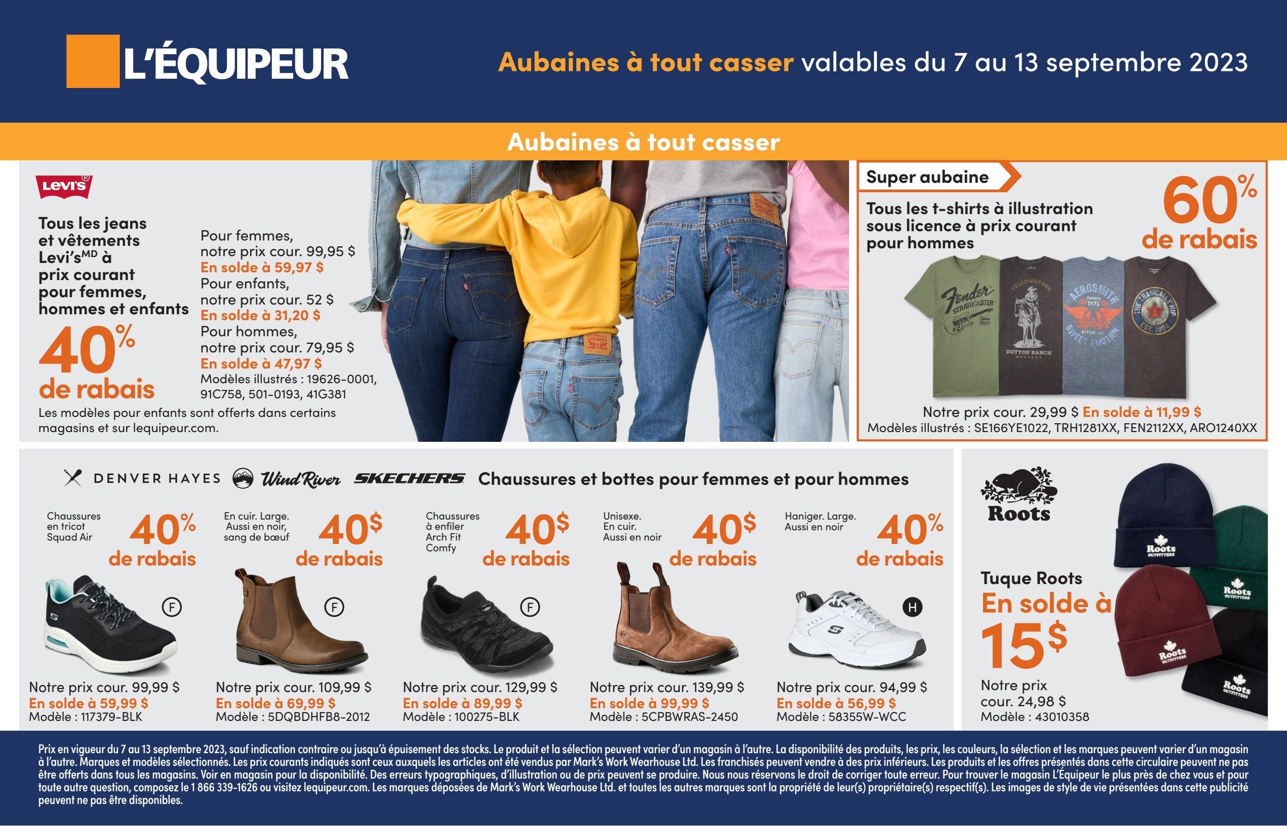 L'Équipeur Flyer September 7 to 13