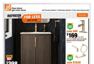 Home Depot (BC) Flyer September 7 to 13