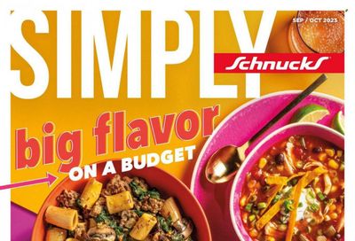 Schnucks (IA, IL, IN, MO) Weekly Ad Flyer Specials September 1 to October 31, 2033
