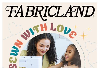 Fabricland (West) Flyer September 5 to October 5