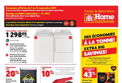 Home Hardware Building Centre (QC) Flyer September 7 to 13