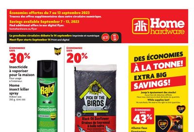 Home Hardware (QC) Flyer September 7 to 13