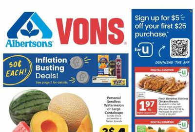 Vons (CA) Weekly Ad Flyer Specials September 6 to September 12, 2023