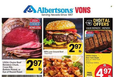 Vons (NV) Weekly Ad Flyer Specials September 6 to September 12, 2023