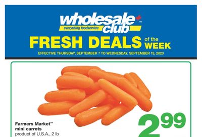 Wholesale Club (Atlantic) Fresh Deals of the Week Flyer September 7 to 13