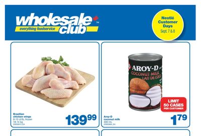 Wholesale Club (Atlantic) Flyer September 7 to 27