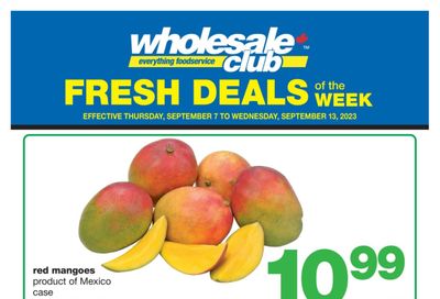 Wholesale Club (West) Fresh Deals of the Week Flyer September 7 to 13