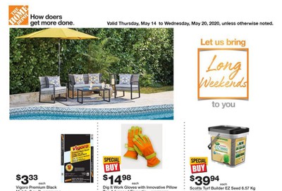 Home Depot Flyer May 14 to 20