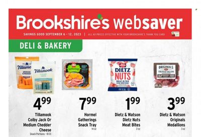 Brookshires (AR, LA, TX) Weekly Ad Flyer Specials September 6 to September 12, 2023