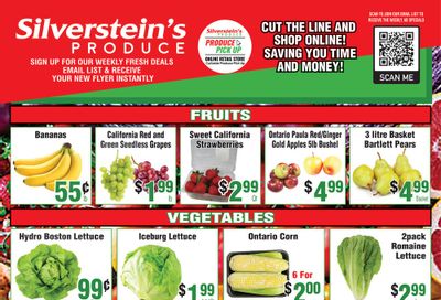 Silverstein's Produce Flyer September 5 to 9