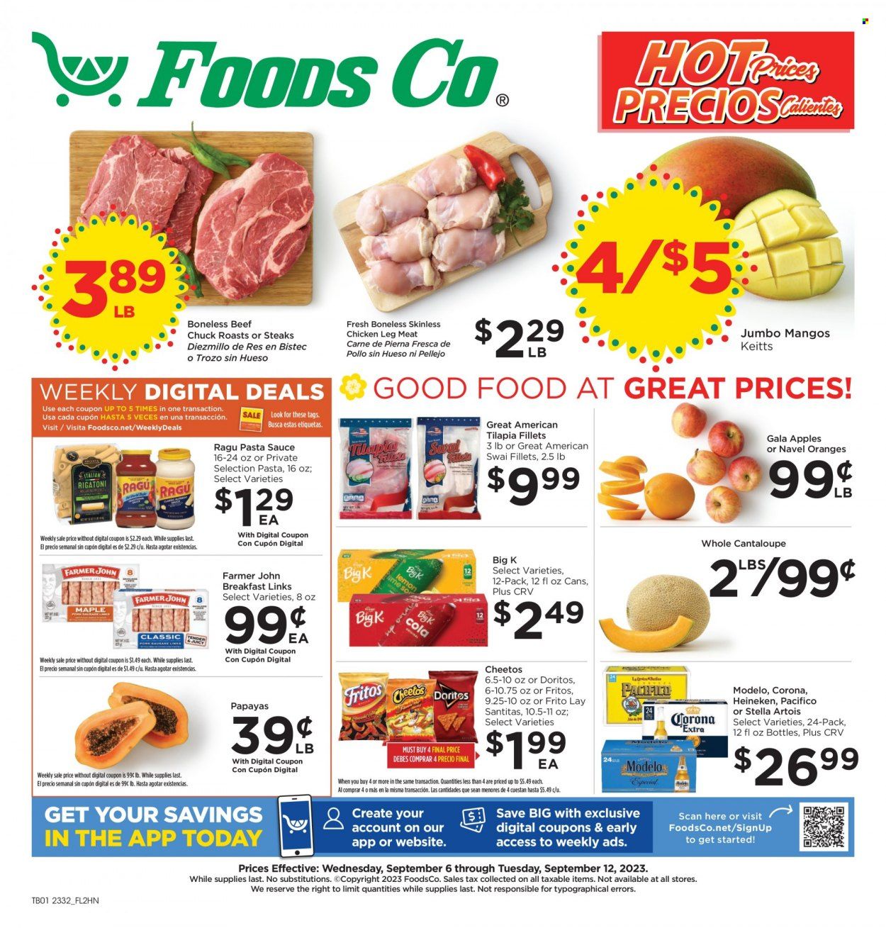 Foods Co (CA, OH, VA) Weekly Ad Flyer Specials September 6 to September 12, 2023