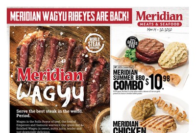 Meridian Meats and Seafood Flyer May 14 to 20