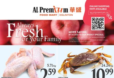 Al Premium Food Mart (Eglinton Ave.) Flyer September 7 to 13