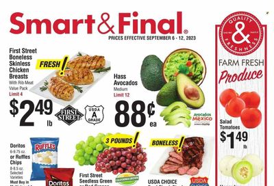 Smart & Final (CA) Weekly Ad Flyer Specials September 6 to September 12, 2023