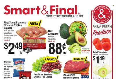 Smart & Final (CA) Weekly Ad Flyer Specials September 6 to September 12, 2023