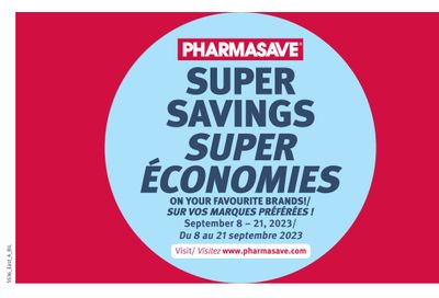 Pharmasave (NB) Flyer September 8 to 21