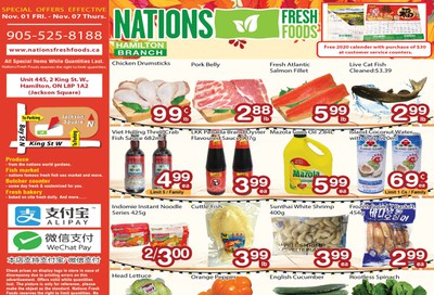 Nations Fresh Foods (Hamilton) Flyer November 1 to 7