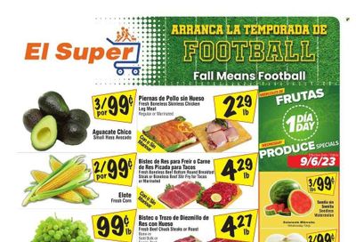 El Super (AZ) Weekly Ad Flyer Specials September 6 to September 12, 2023