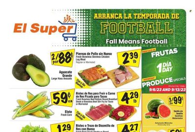 El Super (TX) Weekly Ad Flyer Specials September 6 to September 19, 2023
